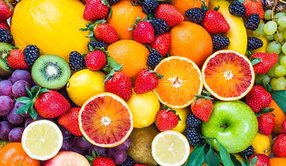 frutas piel radiante